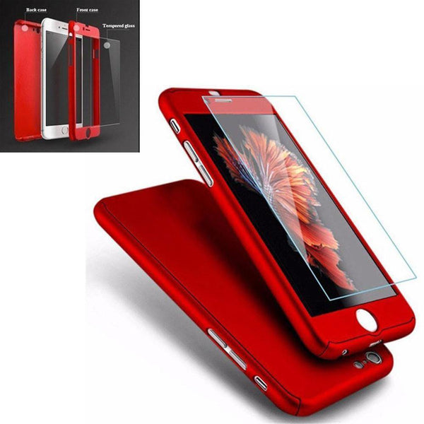 Planet Gates 360 Degree for iPhone Tempered Glass Case For iPhone7 Plus