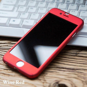 Planet Gates 360 Degree for iPhone Tempered Glass Case For iPhone7 Plus