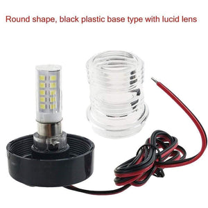 Planet Gates 360 Degree Marine Boat Navigation Anchor Light Super Bright 12 V All Round Boat Light White Lamp 6300K LED Navigation Light