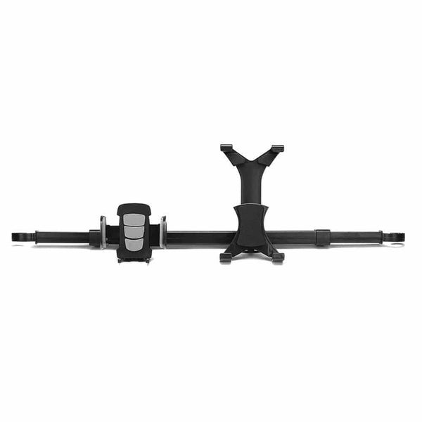 Planet Gates 360 Degree Rotating Bracket Car Back Seat Headrest Mount Holder Tablet Pad Smart Phone Extendable Storage Stands Car Game Rack