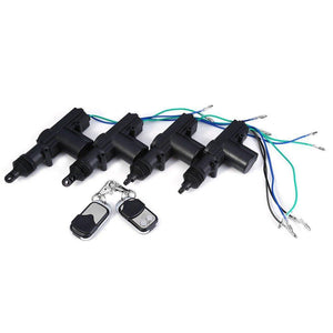 Planet Gates 360 Degree Rotation Universal Car Auto Remote Central Alarm Security Kit 4 Door Bracket Locking Keyless Entry System wholesale