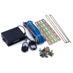 Planet Gates 360 Degree Rotation Universal Car Auto Remote Central Alarm Security Kit 4 Door Bracket Locking Keyless Entry System wholesale