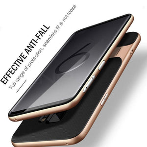 Planet Gates 360 Full Cover Protective Case For Samsung Galaxy S9 S8 Plus PC + TPU Shock Proof Cover For Samsung Note 8 Kickstand Phone Case