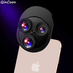 Planet Gates 360 Rotation Phone Lens Wide Angle + Macro + Fisheye 3 in 1 Camera for Smartphone iPhone Samsung Huawei Xiaomi Mobile