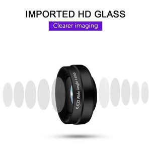 Planet Gates 360 Rotation Phone Lens Wide Angle + Macro + Fisheye 3 in 1 Camera for Smartphone iPhone Samsung Huawei Xiaomi Mobile