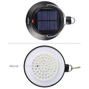 Planet Gates 360LM 60 LED Solar Bulb Lamp Solar Powered Camping Light Portable Outdoor Solar Energy Charged Tent Fashing Lamp Light