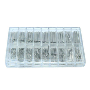 Planet Gates 360pcs Assorted Stainless Steel Length Split Pins Boxset for Watch