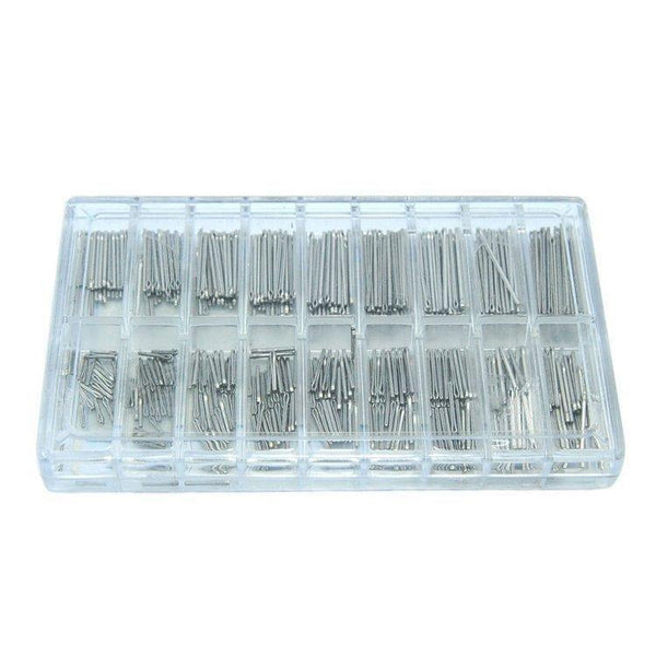 Planet Gates 360pcs Assorted Stainless Steel Length Split Pins Boxset for Watch