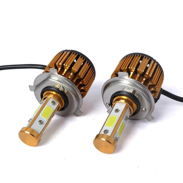 Planet Gates 360W 32000LM 4-Side COB Hi/Lo Beam Car Light LED Headlight H11 H7 H4 9005 HB3 9006 HB4 9007 H13 Canbus Light Bulb for Audi