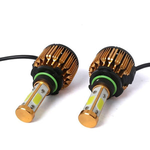 Planet Gates 360W 32000LM 4-Side COB Hi/Lo Beam Car Light LED Headlight H11 H7 H4 9005 HB3 9006 HB4 9007 H13 Canbus Light Bulb for Audi