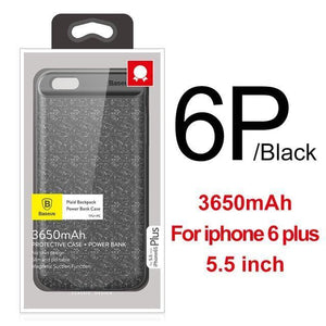 Planet Gates 3650 B For i6 Plus / China Baseus Battery Charger Case For iPhone 6 6s Plus 3650mAh Power Bank Case Ultra Slim External Pack Backup For iPhone 6plus 6splus
