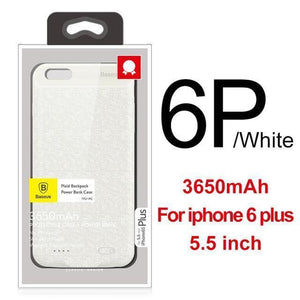 Planet Gates 3650 W For i6 Plus / China Baseus Battery Charger Case For iPhone 6 6s Plus 3650mAh Power Bank Case Ultra Slim External Pack Backup For iPhone 6plus 6splus