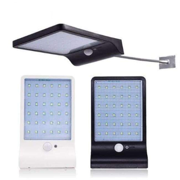 Planet Gates 36B without pole LED Solar Light 36LED 48LED PIR Motion Sensor Powered Street Lamps Garden Outdoor Energy Lighting Waterproof IP65 Wall Lights