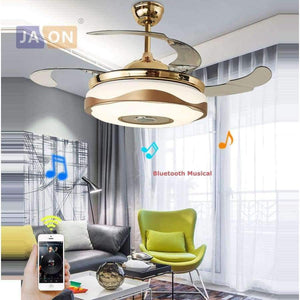 Planet Gates 36inch normal LED Modern Alloy Acryl ABS Bluetooth Musical Ceiling Fan.LED Lamp.LED Light.Ceiling Lights.LED Ceiling Light.For Foyer Bedroom
