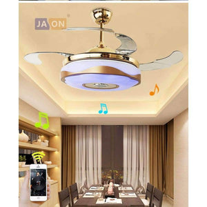 Planet Gates 36inch normal LED Modern Alloy Acryl ABS Bluetooth Musical Ceiling Fan.LED Lamp.LED Light.Ceiling Lights.LED Ceiling Light.For Foyer Bedroom