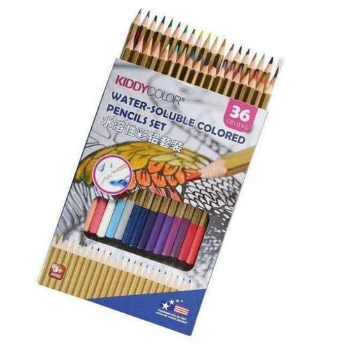 Planet Gates 36pcs / China 24/36pcs Watercolor Pencil Painting Set lapis Non-toxic water-soluble Oil Pencil Writing Pen Office & School Supplies