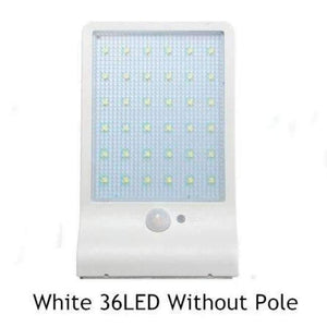 Planet Gates 36W without pole LED Solar Light 36LED 48LED PIR Motion Sensor Powered Street Lamps Garden Outdoor Energy Lighting Waterproof IP65 Wall Lights