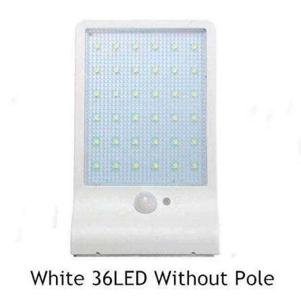 Planet Gates 36W without pole LED Solar Light 36LED 48LED PIR Motion Sensor Powered Street Lamps Garden Outdoor Energy Lighting Waterproof IP65 Wall Lights