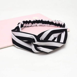 Fashion Floral Print Knot Women Headband Vintage Hairband Girls Headwear Leopard Headband  Hair Accessories