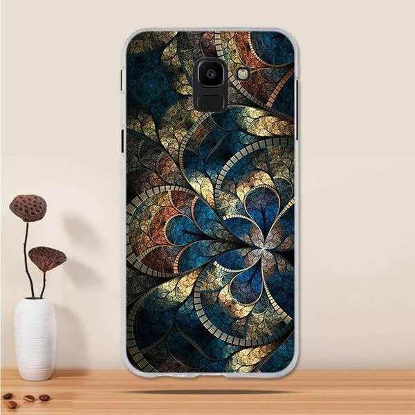 Planet Gates 37 / J6 2018 Case For Samsung Galaxy J6 2018 Case Silicone funda for Samsung j6 2018 Case back Cover for Samsung Galaxy J6 2018 J600f hoesjes