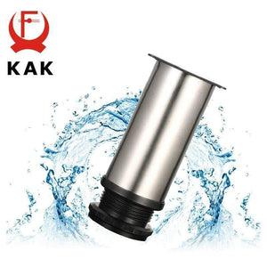 Planet Gates 370803 Stainless Steel Furniture Leg Adjustable Table Feet Replacement Cabinet Sofa Metal Foot With Screws Furniture Hardware