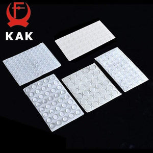 Planet Gates 371101 30-80 Grain Silicon Door Stops Pad Transparent Rubber Kitchen Cabinet Catches Self-Adhesive Damper Buffer Furniture Hardware