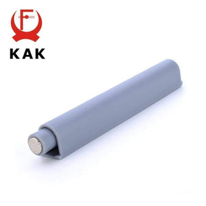 Planet Gates 371101 4 Pieces Gray White Kitchen Cabinet Door Stop Drawer Soft Quiet Closer Push To Open System Damper Buffers With Screws