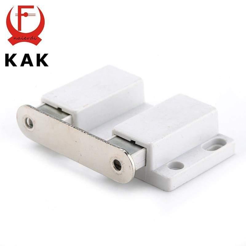 Planet Gates 371101 Double Cabinet Catch Kitchen Door Stopper Soft Quiet Close Magnetic Push To Open Touch Damper Buffers For Furniture Hardwar