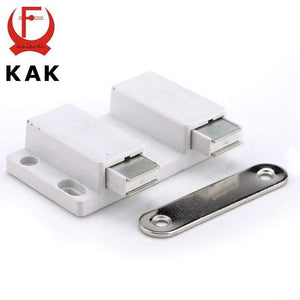 Planet Gates 371101 Double Cabinet Catch Kitchen Door Stopper Soft Quiet Close Magnetic Push To Open Touch Damper Buffers For Furniture Hardwar