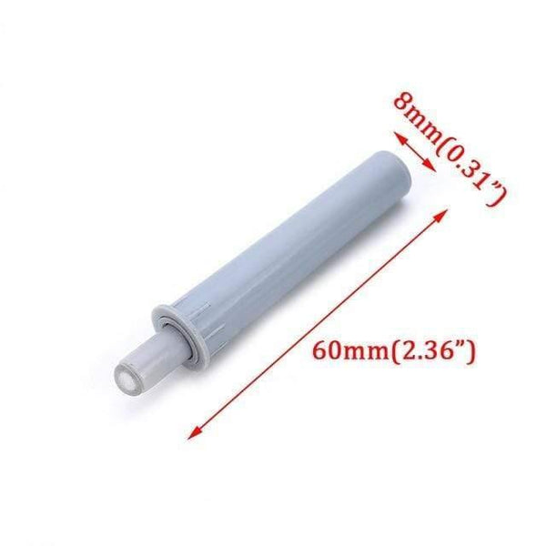 Planet Gates 371101 Gray 5PCS KAK Gray Cabinet Catches White Damper Buffers For Door Stop Kitchen Cupboard Quiet Drawer Soft Close Furniture Hardware