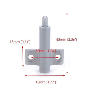 Planet Gates 371101 gray 5Set/Lot Gray White Kitchen Cabinet Door Stop Drawer Soft Quiet Close Closer Damper Buffer Cabinet Catches With Screws