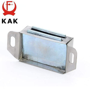 Planet Gates 371101 Stainless Steel Magnetic Cabinet Catches Push To Open Touch Kitchen Door Stop Damper Buffers With Screws For Hardware