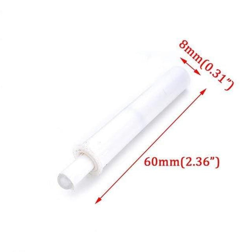 Planet Gates 371101 White 5PCS KAK Gray Cabinet Catches White Damper Buffers For Door Stop Kitchen Cupboard Quiet Drawer Soft Close Furniture Hardware