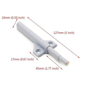 Planet Gates 371101 XG-09A   gray Kitchen Cabinet Catches Handles Magnetic Door Stopper Drawer Closer Damper Buffers For Kitchen Pulls Furniture Hardware