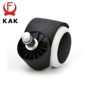 Planet Gates 371103 5PCS KAK 2 Inch Universal Office Chair Caster Replacement 50KG Household Chair Wheel Rubber Safe Roller Furniture Hardware