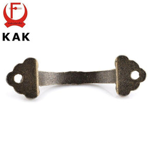 Planet Gates 371104 10pcs KAK Handles Knobs Pendants Flowers For Drawer Wooden Jewelry Box Furniture Hardware Bronze Tone Handle Cabinet Pulls