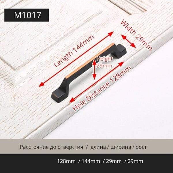 Planet Gates 371104 128mm American Style Black Cabinet Knobs And Handles Zinc Alloy Kitchen Handle Door Pulls Furniture Handle Hardware