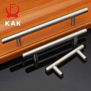 Planet Gates 371104 4" ~ 24'' Stainless Steel Handles Diameter 10mm Kitchen Door Cabinet T Bar Straight Handle Pull Knobs Furniture Hardware