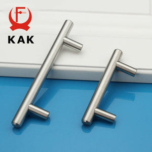 Planet Gates 371104 4" ~ 24'' Stainless Steel Handles Diameter 10mm Kitchen Door Cabinet T Bar Straight Handle Pull Knobs Furniture Hardware