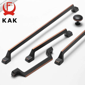 Planet Gates 371104 American Style Black Cabinet Knobs And Handles Zinc Alloy Kitchen Handle Door Pulls Furniture Handle Hardware