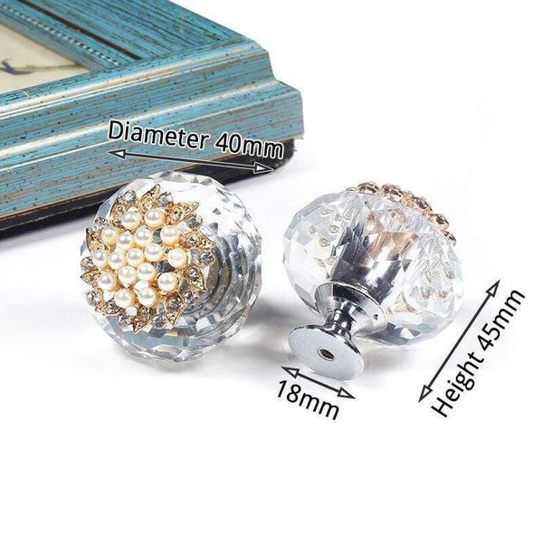Planet Gates 371104 B Crystal Furniture Knobs Cabinet Handles Colorful Fashion Dresser Pulls Drawer Knobs Kitchen Handles Furniture Hardware