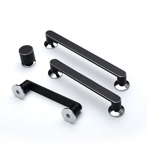 Planet Gates 371104 Black / 160mm Classic Marble Cabinet Knobs And Handles Zinc Alloy White Kitchen Handle Drawer Pull Black Furniture Handle Door Hardware