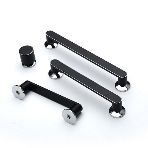 Planet Gates 371104 Black / 160mm Classic Marble Cabinet Knobs And Handles Zinc Alloy White Kitchen Handle Drawer Pull Black Furniture Handle Door Hardware