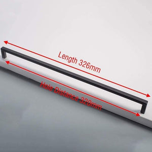 Planet Gates 371104 Black 320mm Black Cabinet Knobs And Handles Gold Kitchen Cupboard Door Pulls Square Drawer Door Handle Furniture Handle Door Hardware