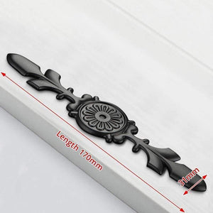 Planet Gates 371104 Black Plate 170mm Luxury Diamond Crystal Handles Shoebox Cabinet Handles Closet Dresser Drawer Knobs Wardrobe Pulls Pullers Furniture Hardware