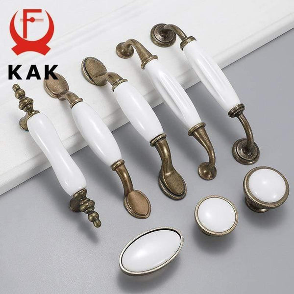 Planet Gates 371104 Ceramic Cabinet Knobs And Handles Vintage Bronze Kitchen Handle Drawer Wardrobe Door Pulls Furniture Handle Cabinet Hardware