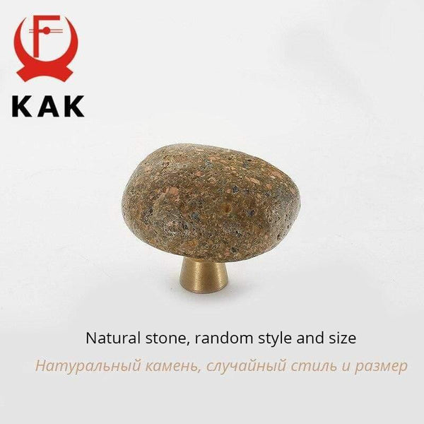 Planet Gates 371104 Cobblestone Natural Stone Cabinet Knobs Individual Dresser Pulls  Kitchen Handle Drawer Knobs Furniture Handle Hardware