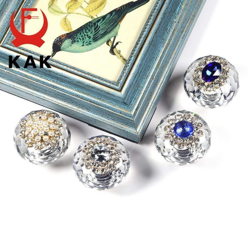 Planet Gates 371104 Crystal Furniture Knobs Cabinet Handles Colorful Fashion Dresser Pulls Drawer Knobs Kitchen Handles Furniture Hardware