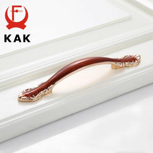 Planet Gates 371104 European Style Gold Cabinet Knobs And Handles Red Amber Kitchen Handle Drawer Pulls Furniture Handle Hardware