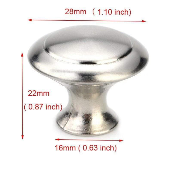 Planet Gates 371104 Handle-001-B 4" ~ 24'' Stainless Steel Handles Diameter 10mm Kitchen Door Cabinet T Bar Straight Handle Pull Knobs Furniture Hardware